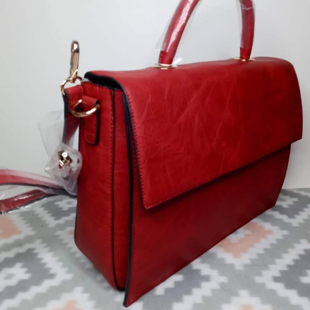 Vegan leather handbag